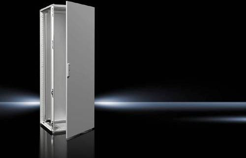 Rittal VX Schaltschrank aus Stahlblech in Lichtgrau, B/T/H: 60 x 50 x 160 cm - Bild 1