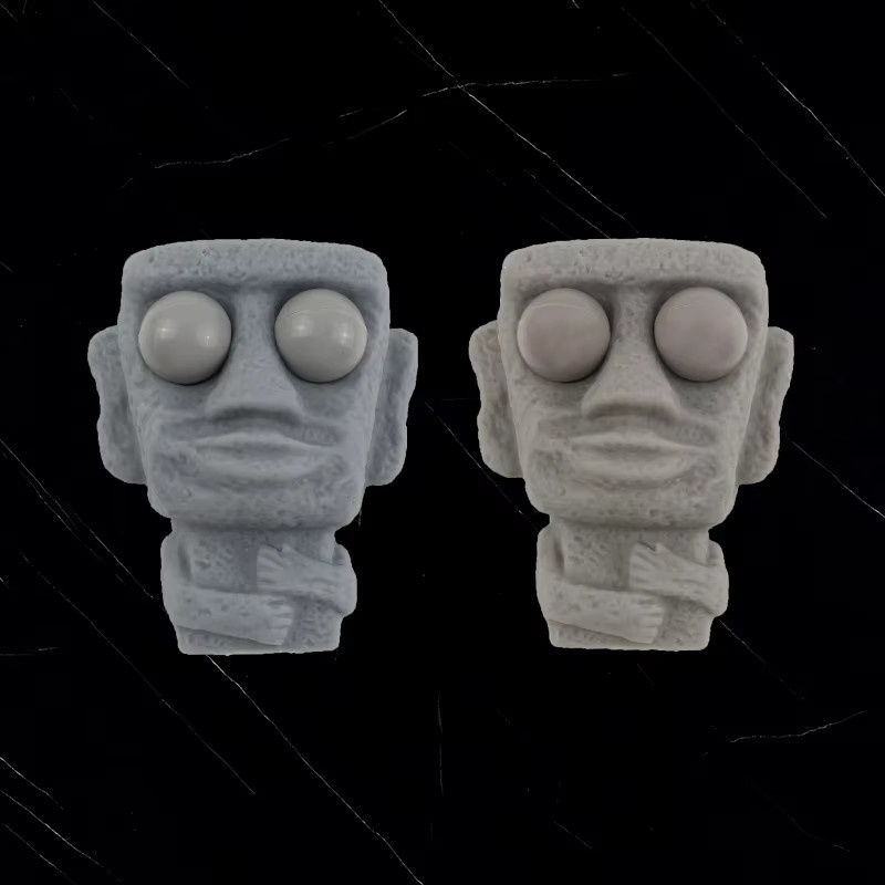Meade Moai-Statue, weiches Stress-Spielzeug - Bild 4