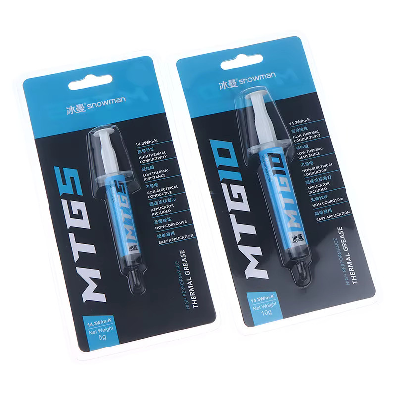 JTZTF Wärmeleitpaste MTG5/MTG10 für Desktop-Computer, Laptop und Grafikkarte, Blau, 5g oder 10g - Bild 1