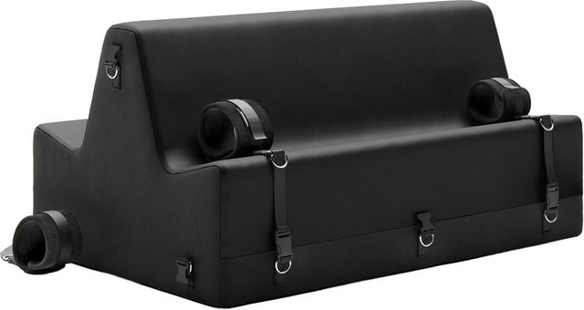 Liberator Steed Bondage Spanking Bench in Schwarz inklusive Fesseln - Bild 1