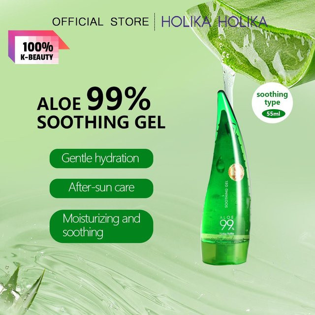 Holika Holika Aloe Vera Beruhigungsgel, 250 ml, für fettige und Mischhaut - Bild 1