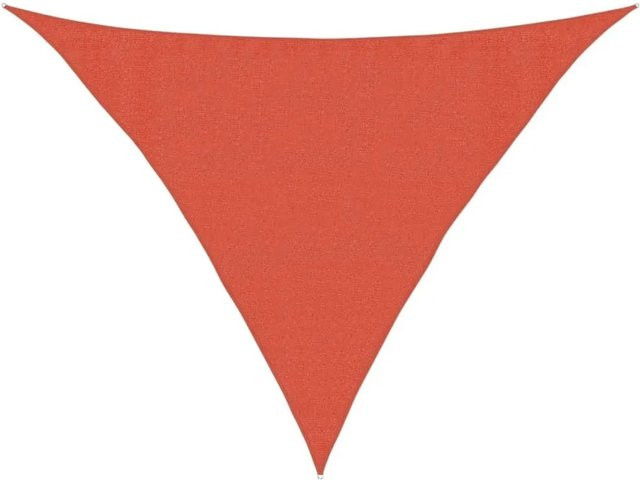 Furnicato Sonnensegel aus HDPE in Terrakottarot mit 160 g/m² - Bild 1