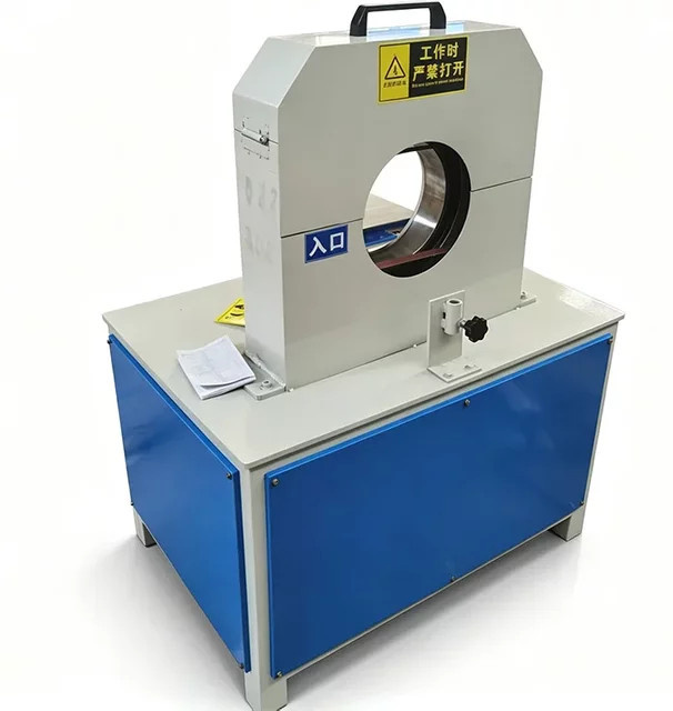 LZHZXY Automatische Tisch-Poliermaschine zur Rostentfernung und Spiegelpolitur für unregelmäßig geformte Rohre in Blau - Bild 1