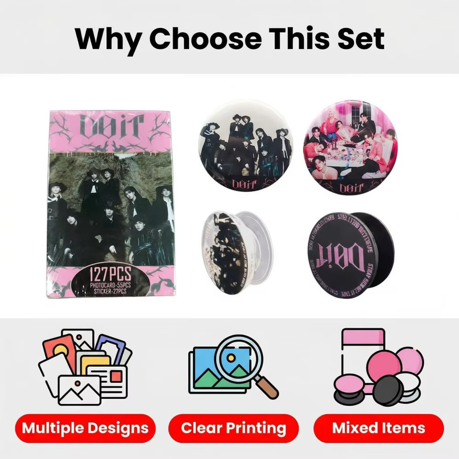 Stray Kids SKZOO Do It Set, Fan-Kollektion, Set / Bundle - Bild 6