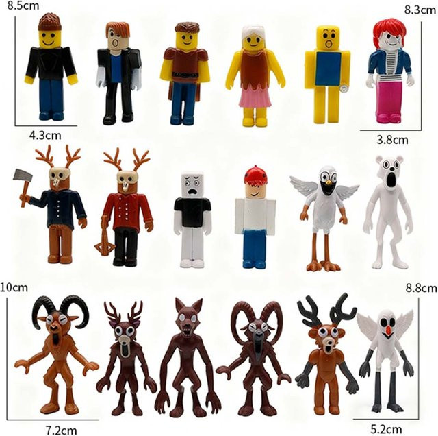 99 Nächte im Wald Figuren, 18-teiliges Set, Tiere, Kunststoff, ab 14 Jahren - Bild 1