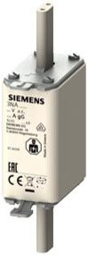 Siemens Indus.Sector NH-Sicherungseinsatz G0 80A 500AC/440VDC 3NA3024 in Rot und Weiß - Bild 1