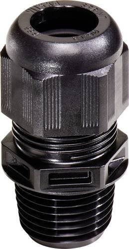 Wiska Kabelverschraubung 1 1/2'' NPT aus Polyamid in Schwarz mit Zugentlastung und Dichtung - Bild 1