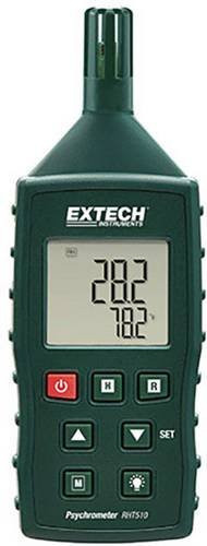 Extech RHT510 Luftfeuchtemessgerät Hygrometer mit Taupunkt- und Schimmelwarnanzeige in Grün - Bild 1
