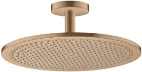 Hansgrohe Axor Kopfbrause Rain mit Deckenanschluss, rund, Gold, Durchmesser: 35 cm - Bild 1