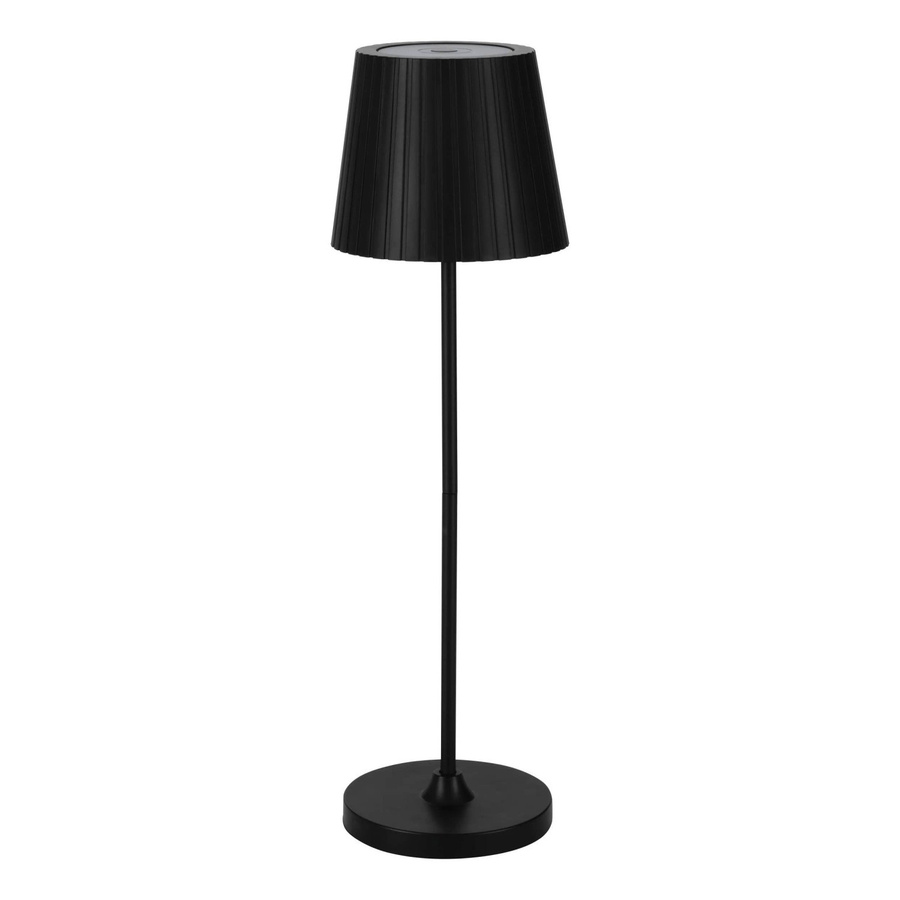 Eglo LED-Tischleuchte Cabozo Schwarz dimmbar mit Touch-Funktion und Akku B/T/H: 37 x 11 x 12 cm - Bild 2