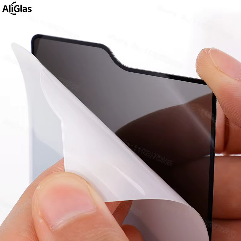 6-in-1 Anti Spy Displayschutzfolie für Samsung Galaxy Z Flip 7 6 5 und Z Flip7 FE inklusive Kameraobjektiv-Schutzfolie aus gehärtetem Glas, transparent - Bild 4