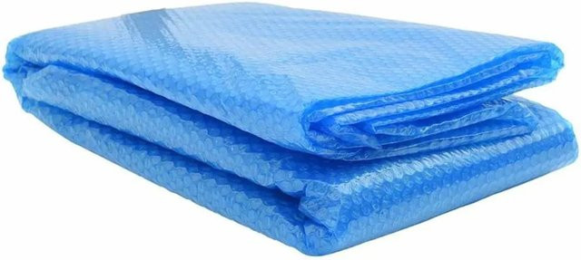 vidaXL Solar-Poolabdeckung Blau aus Kunststoff B/T: 600 x 300 cm - Bild 1