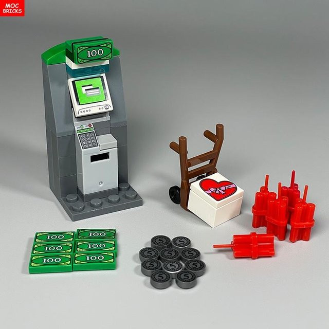 Yiran toy Geldautomat, Konstruktionsbausteine, ab 6 Jahren - Bild 1