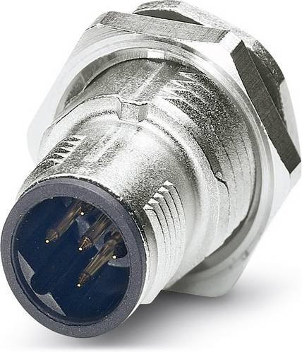 Phoenix Contact Sensor-Aktor-Einbausteckverbinder M12 Stecker in Silber mit 4 Polen und Schraubanschluss - Bild 1