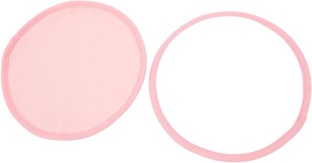 Rizinusöl Brustwickel, 2 Stück, wiederverwendbar, weiß - Bild 1
