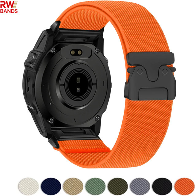 RWBANDS Uhrenarmband, Nylon, orange - Bild 1