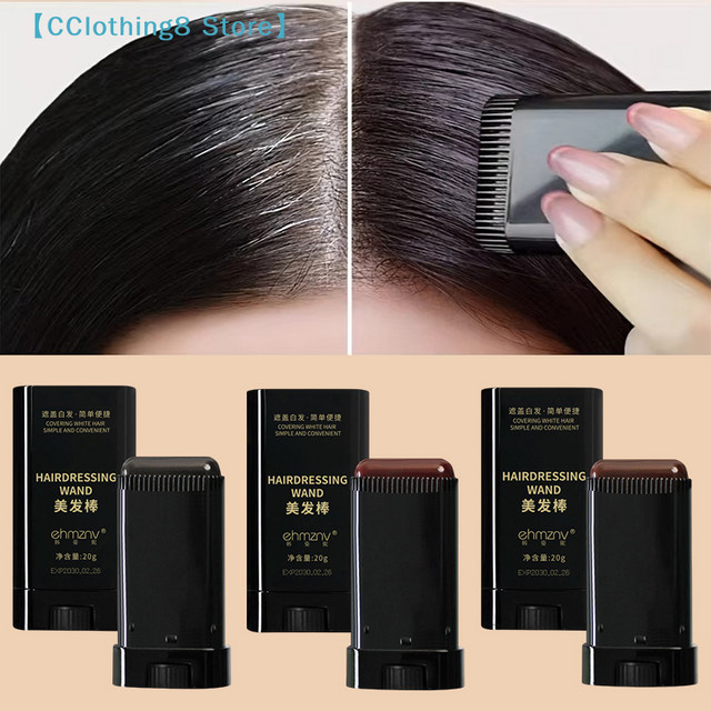AliS8 Haarfarbstift, Unisex, zur Abdeckung von grauem und weißem Haar - Bild 1