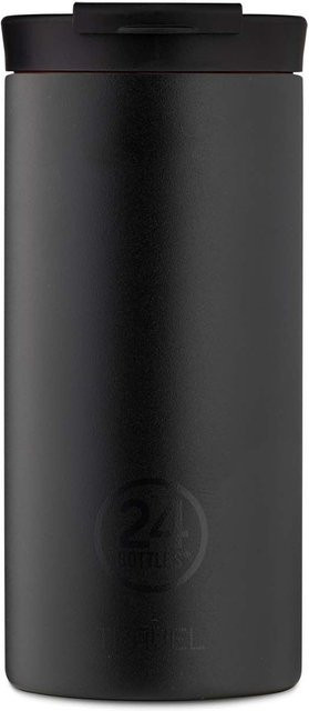 24Bottles Travel Tumbler Basic 600ml Tuxedo Black - Bild 1