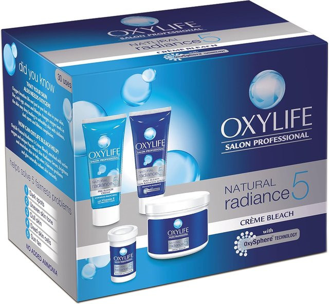 Oxylife Natural Radiance 5 Creme Bleichmittel, 126g, Gesicht - Bild 1
