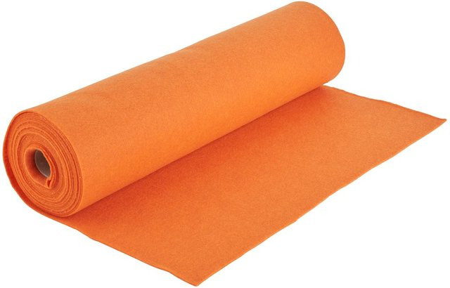 VBS Bastelfilz in Orange, B: 45 cm, L: 500 cm - Bild 1
