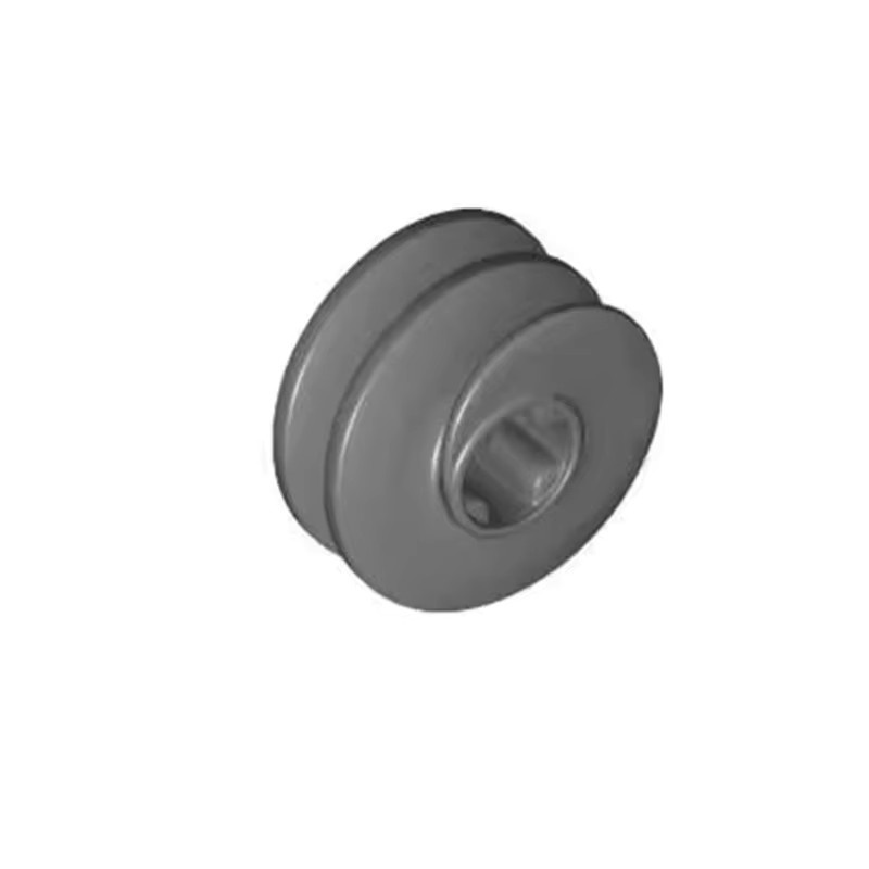 JIAJIALE Technik Ziegel Schneckengetriebe Teile, 10-teiliges Set, Grau - Bild 2