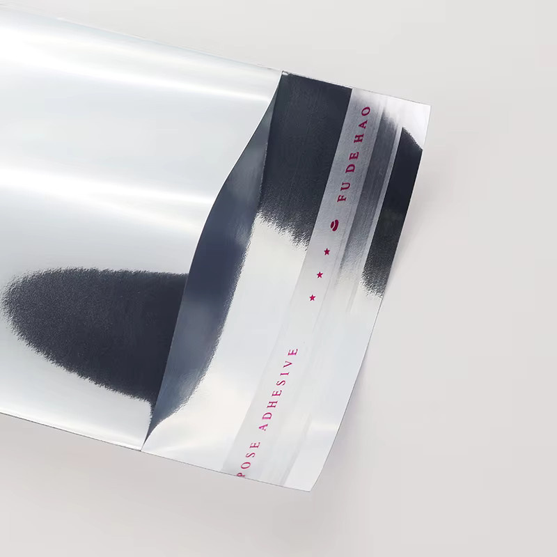 100 Stück selbstklebende Aluminiumfolie Beutel in Silber zur Verpackung von Geschenken und Postkarten - Bild 2