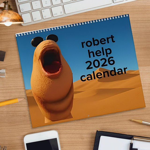 Humorvoller Wandkalender 2026 mit 12 Monaten in Mehrfarbig - Bild 1