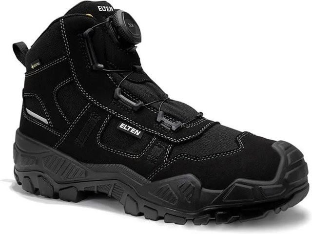 Elten Sicherheitsstiefel MIKE BOA GTX in Schwarz, Größe 41, S3 ESD mit Gore-Tex und BOA-Verschluss - Bild 1