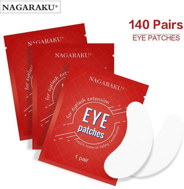 NAGARAKU Gel Hydrogel Augenklappen, 140 Paare - Bild 1