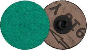Klingspor Quickchange Disc QMC 910 Schleifscheibe für Metall, Korn 40, Grün - Bild 1