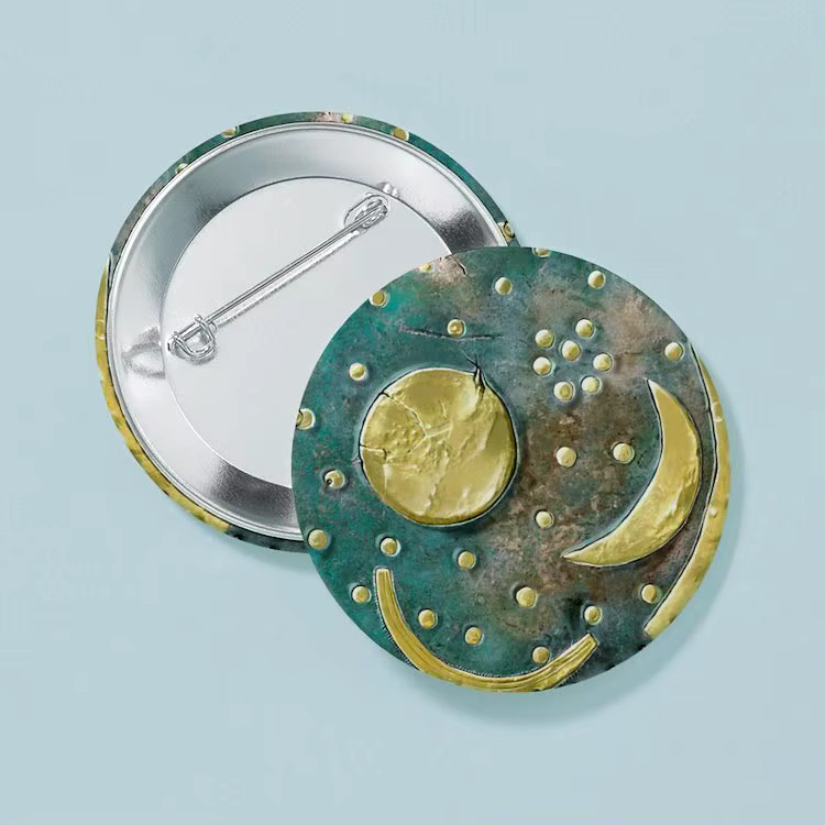 Brosche Nebra-Himelscheibe, Bronze, Damen - Bild 2