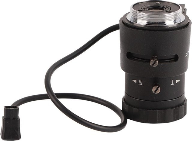 Koogeelife CCTV Überwachungskamera Objektiv mit 5-50mm Zoom und 720P Auflösung, Farbe: Grau - Bild 1