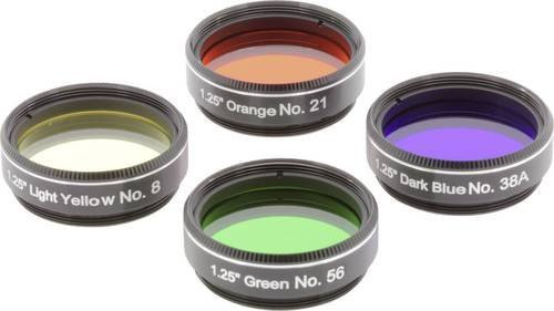 Explore Scientific 0310294 Set mit 4 Mond- und Planeten-Farbfiltern in Multicolor - Bild 1