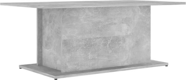 vidaXL Couchtisch aus Holzwerkstoff in Betongrau, B/T/H: 102 x 55,5 x 40 cm - Bild 1