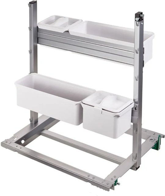 Kesseböhmer YouBoxx Set 3 Weiß für DISPENSA-X Junior Swing mit Deckel und Trennern - Bild 1