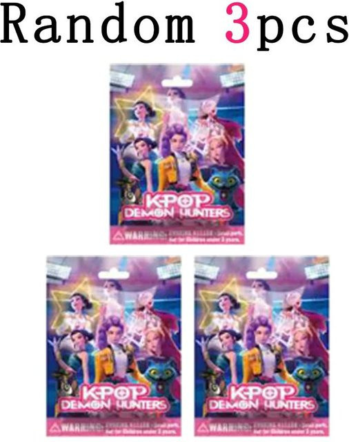 Anime KPop Dämonenjäger Girlgroup RUMI MIRA ZOEY Figur, 24-teiliges Set, ab 3 Jahren - Bild 1