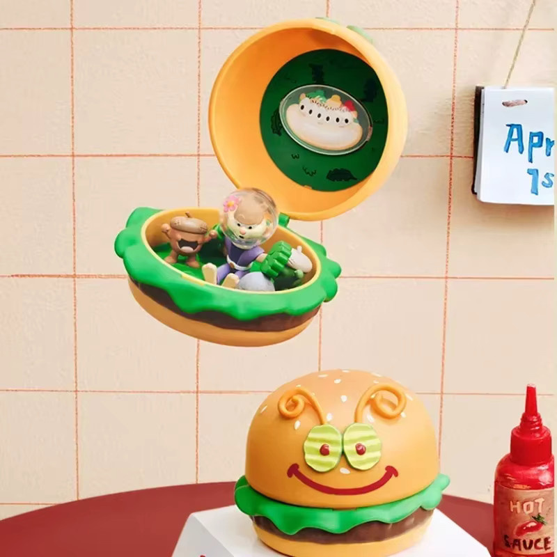 POP MART SpongeBob Krabby Patty Serie Blind Box, Anime-Figur - Bild 4