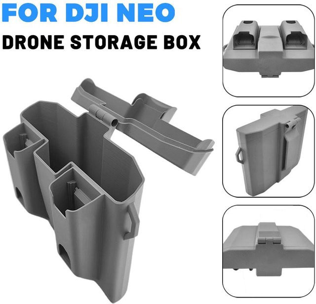 DJI Neo Schutzbox Grau – Wasserdichte und stoßfeste Reise-Lagerbox für deine Drohne - Bild 1