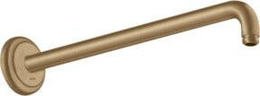 Hansgrohe Brausearm Wandmontage in Gold-Braun mit einer Länge von 38,9 cm - Bild 1