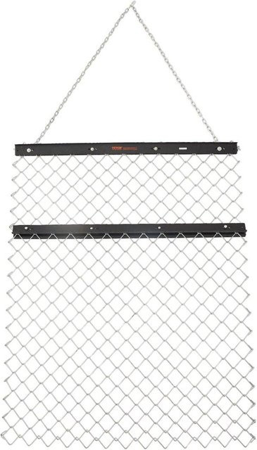 Buying Solutions MB Kettengrubber Ziehstriegel aus Stahl in Schwarz für ATV UTV und Traktor, B/H: 122 x 152 cm - Bild 1