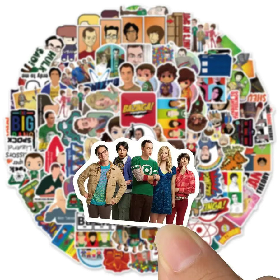 GOGOTU Die Big Bang Theory Aufkleber, 100-teiliges Set - Bild 2