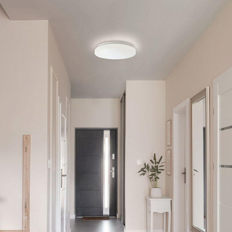 BRILLIANT Deckenleuchte FARICA, 1-flammig, LED, 18 W, 4000 K, Durchmesser: 31 cm, Farbe: Weiss, IP20 - Bild 2