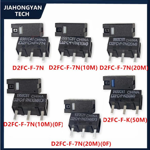 Omron D2FC-F-7N Micro-Schalter für Mäuse in Schwarz - Bild 1
