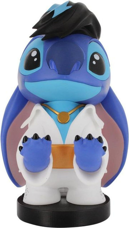 Cable Guys Disney Stitch Elvis Figur als Halter für Kopfhörer oder Smartphone, Blau, Höhe: 20 cm - Bild 1