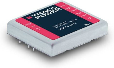 TracoPower TEN 40-2420 DC/DC-Wandler Print 24 V/DC auf 5 V/DC 8A 40W in Silber - Bild 1