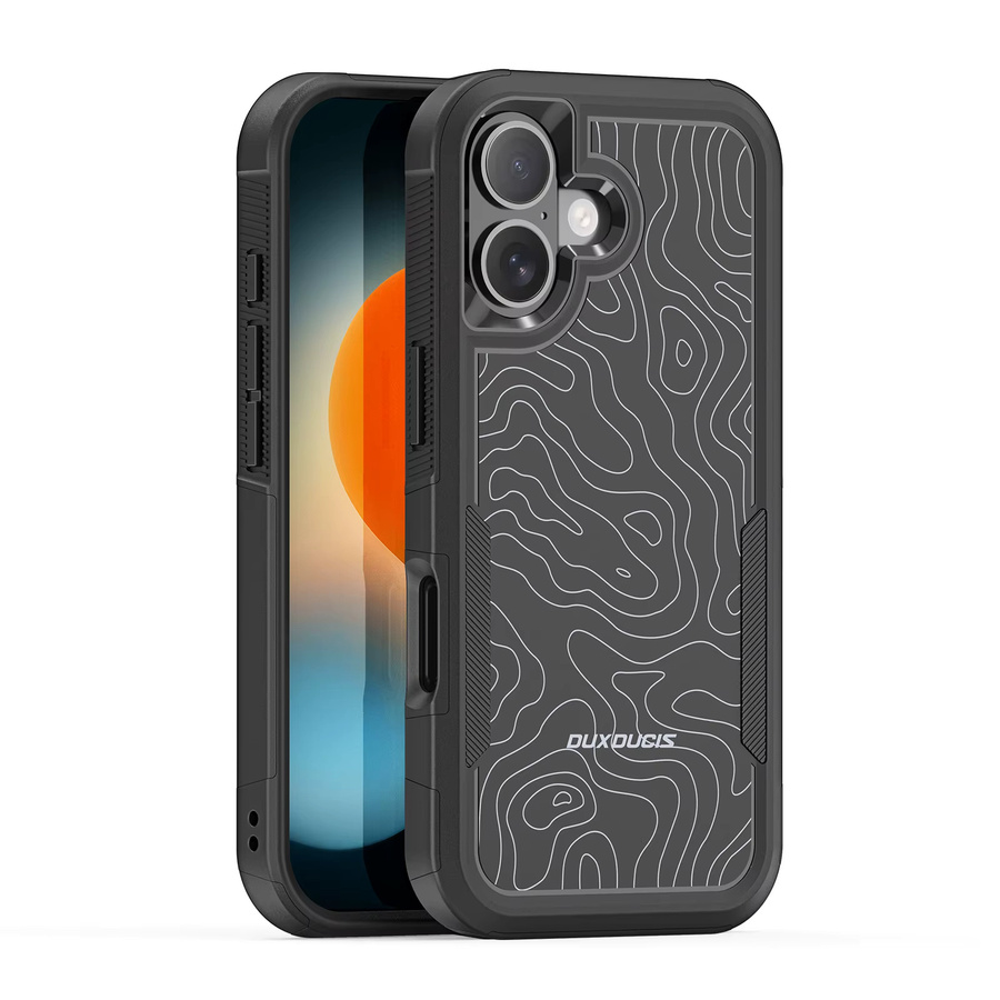 DUX DUCIS magnetische stoßfeste Handyhülle für iPhone 17 Air und iPhone 17 Pro Max in Schwarz - Bild 2