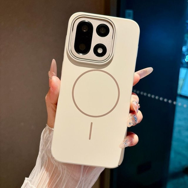 Magnetische Stoßfeste Bumper Handyhülle für OnePlus in Weiß - Bild 1