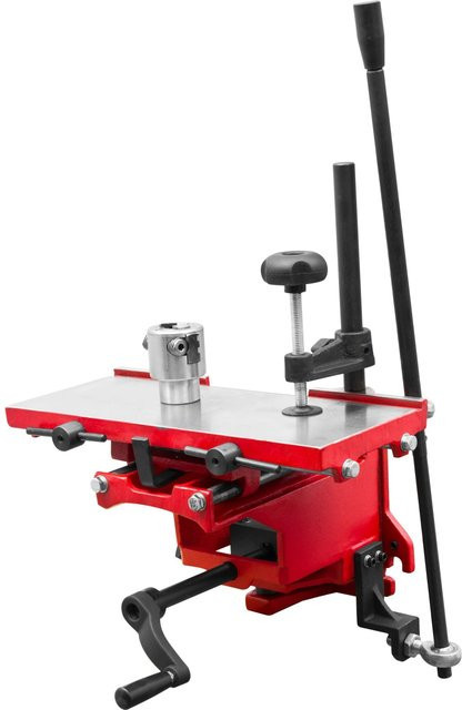 Holzmann Langlochbohrvorrichtung für 5-fach Kombimaschine K5260LLL in Rot - Bild 1