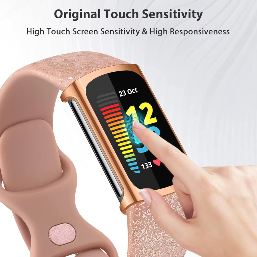 Fitbit Charge 6 Zubehör, Schutzhülle Silikon, Unisex - Bild 4