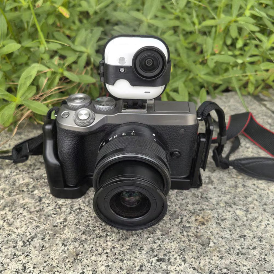 Insta360 Hot Shoe Mount Adapter für Action Kamera in Schwarz - Bild 6